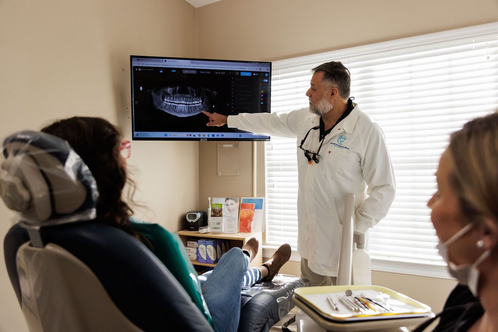Dental treatment plan presentation at Valdosta GA dental office.
